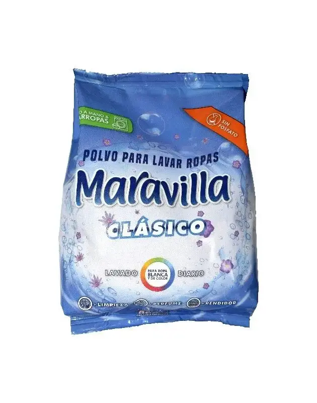 Jabón en polvo 800gr. MARAVILLA