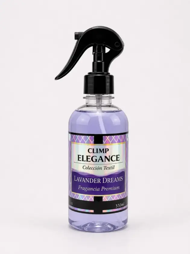 Loción para telas CLIMP ELEGANCE - Lavander Dreams 330ml.