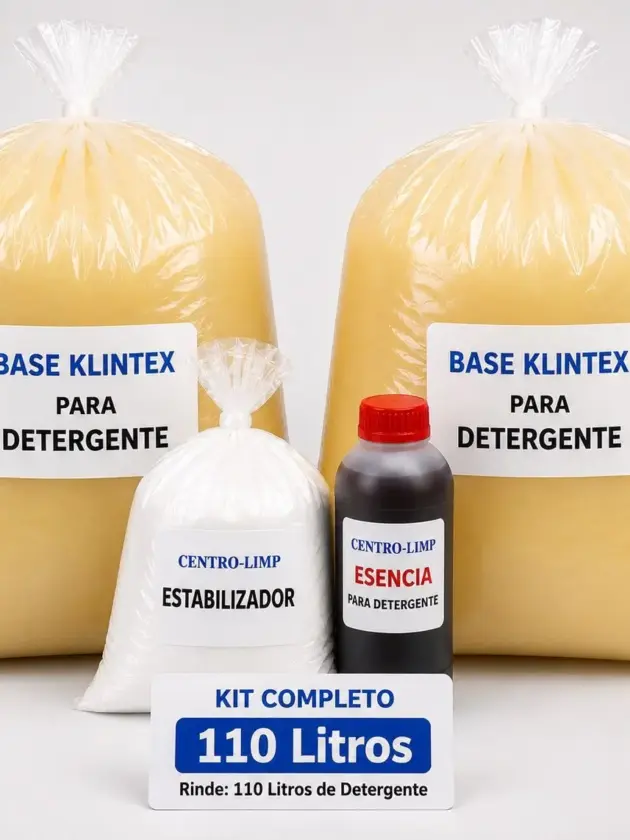 Kit Detergente CLIMP  P/ 110lt.