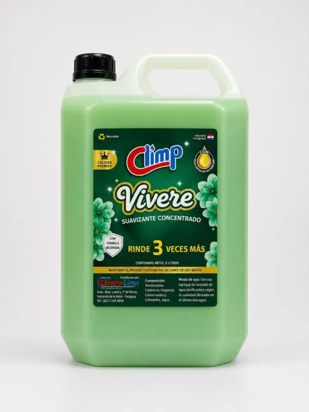 Suavizante Vivere Triple Fragancia 5L, CLIMP