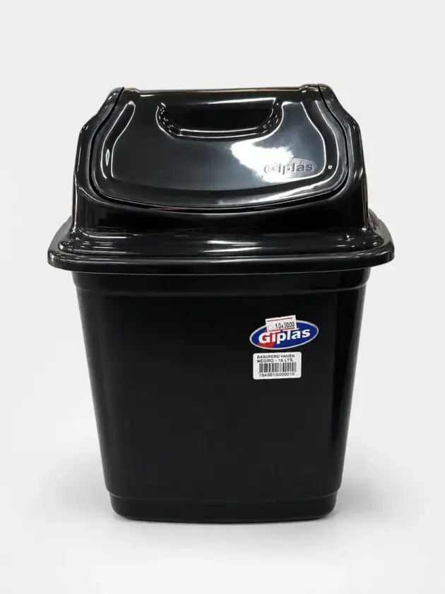 Basurero Plastico Giplas