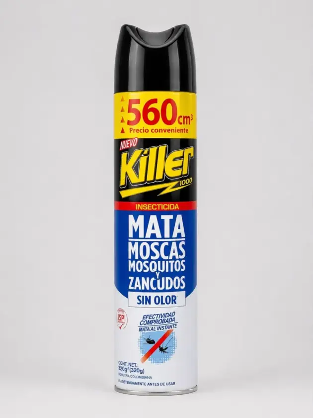 Insecticida Mata Moscas Sin Olor, KILLER