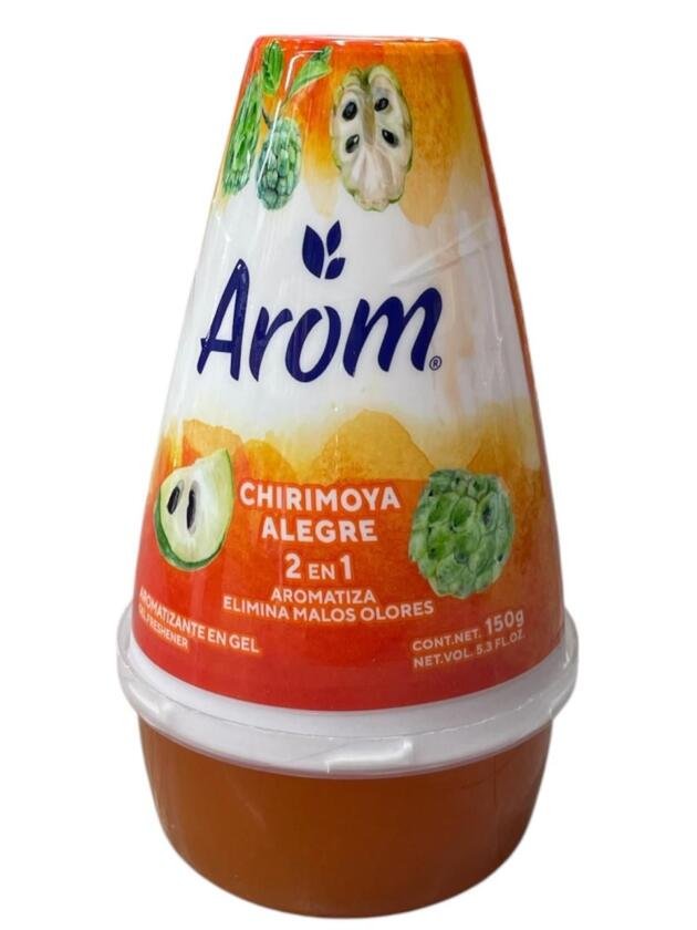 Aromatizante Arom  en Gel (Chirimoya Alegre)