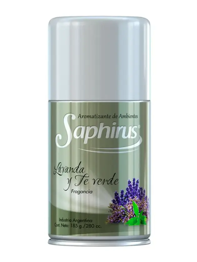 Saphirus Aerosol Lavanda y Té Verde 280 cc