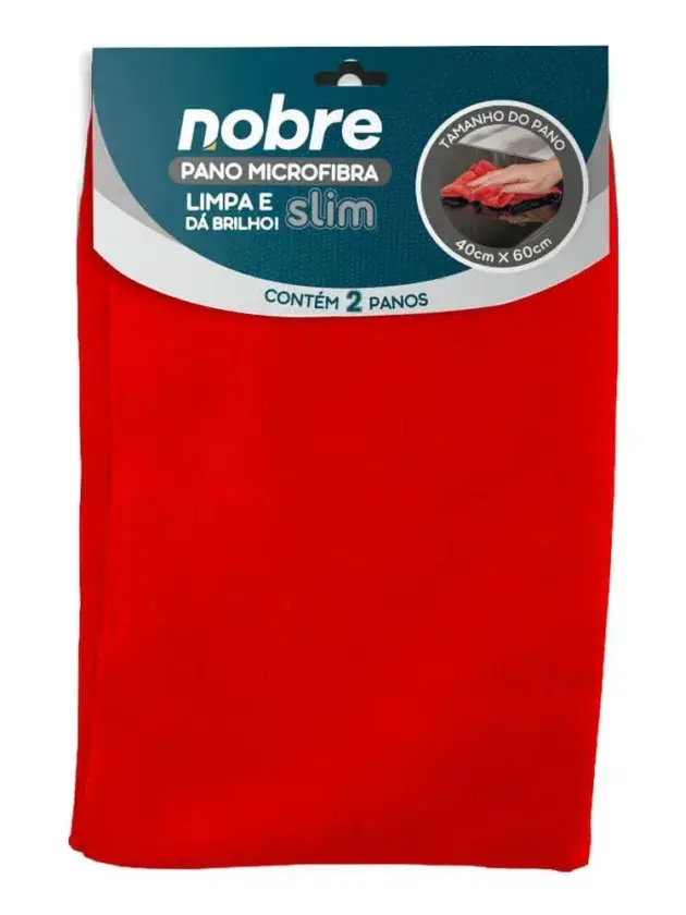 Paño microfibra Rojo 60x80cm