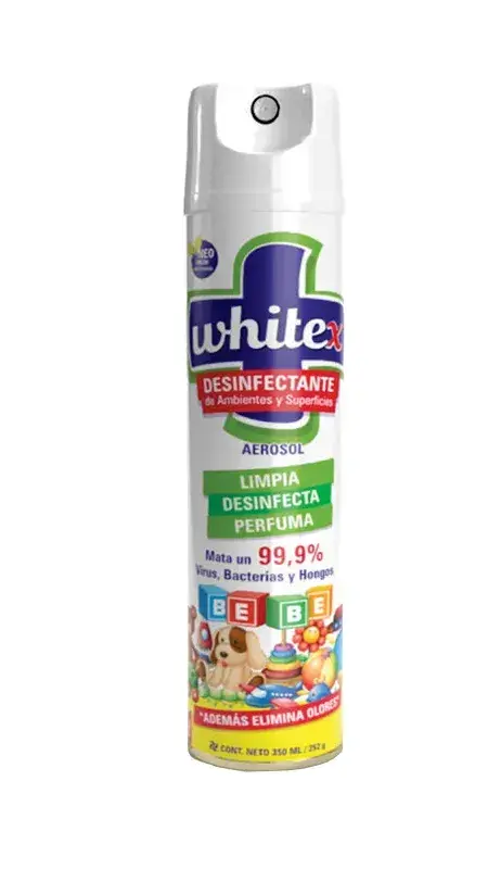 Desinfectante Aerosol WHITEX bebe x 350ml