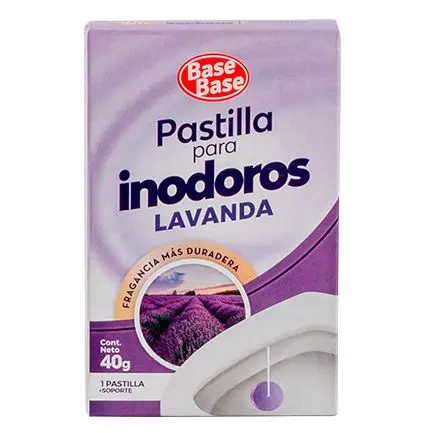 Pastilla para inodoro Base Base Lavanda