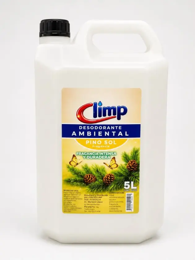 Desodorante de Ambiente CLIMP, PINO SOL 5lt