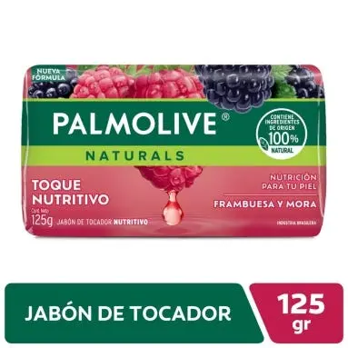 Jabón Tocador Frambuesa y Mora Palmolive, 125gr