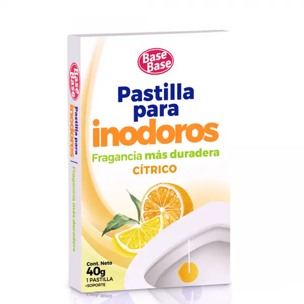 Pastilla para inodoro base base 40gr