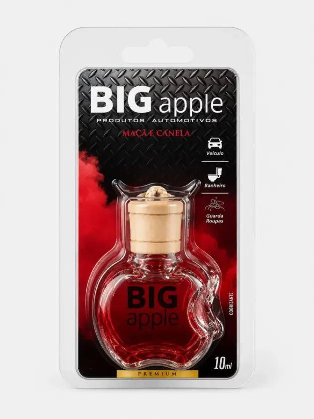 Aromatizante Pingentes, Colgante Cereja e Canela, Big Apple