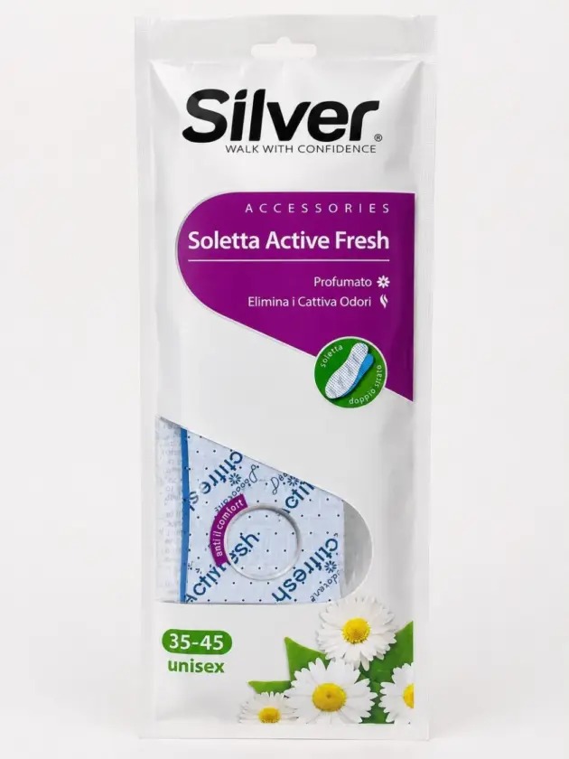 Plantilla adaptable para zapato, Silver
