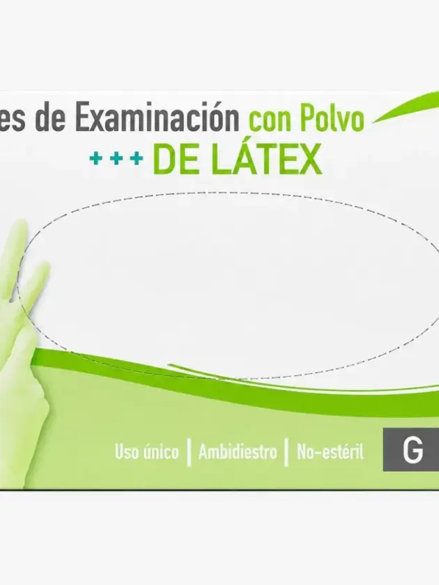 Guantes de Latex, Grande Blanco, Santé