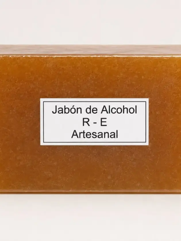 Jabón de Alcohol RE Artesanal 300gr