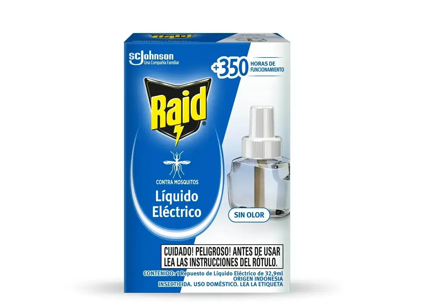 Raid Recarga Liquido Eléctrico 32.9ml