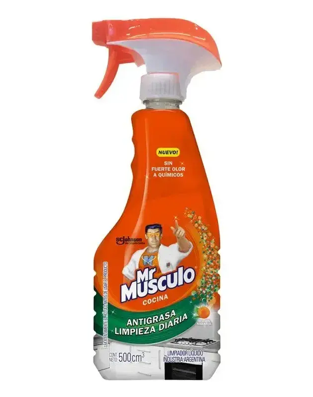MR. MUSCULO DESENGRASANTE. GATILLO 500ML