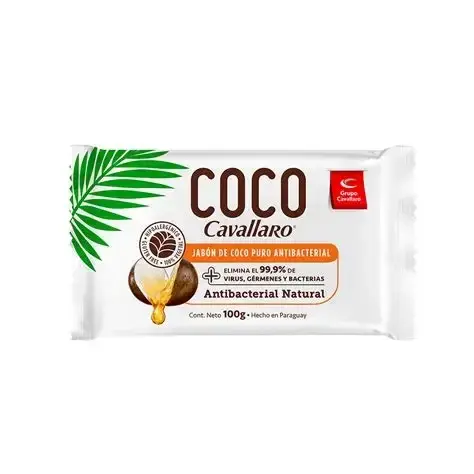 Jabón COCO PURO en pan 100gr cavallaro