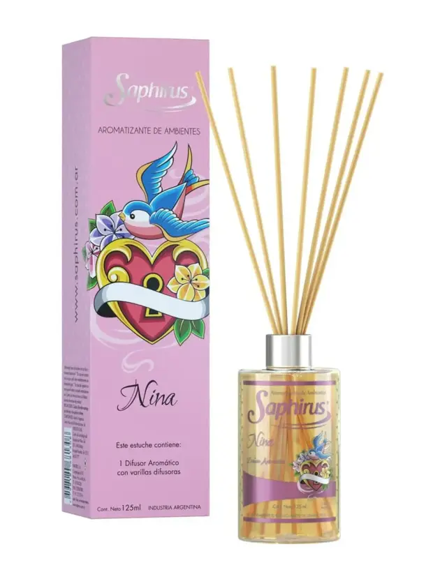 Saphirus Difusor con palillos Nina