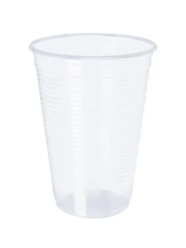 Vaso Plástico Transparente 180 ml – Pack x 100 unidades