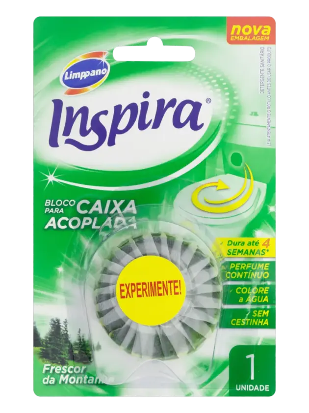 Pastillas para tanque de inodoro, INSPIRA FRESCOR MONTAÑA