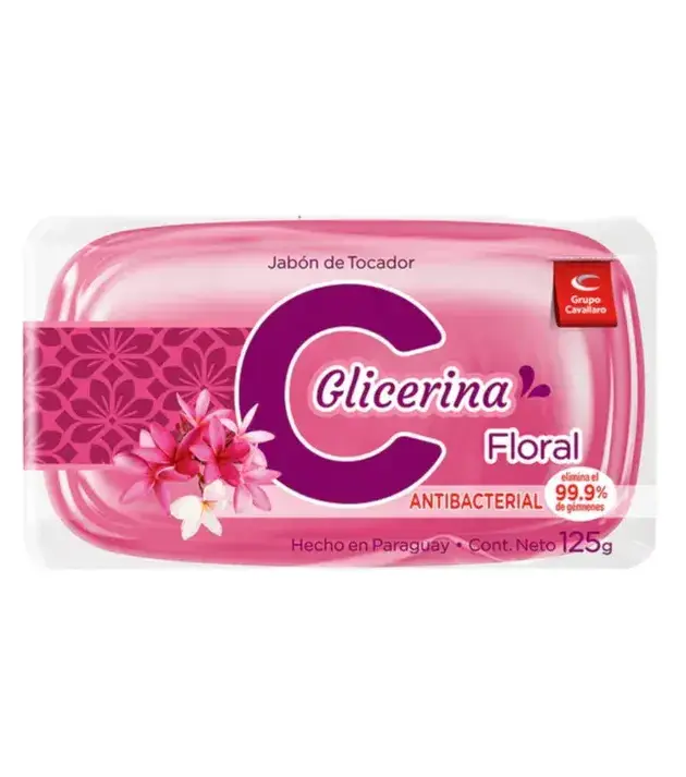 JABON DE TOCADOR GLICERINA FLORAL 125GR