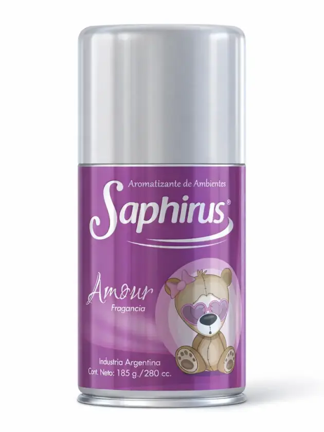 Desodorante Ambiental Saphirus Aerosol AMOUR 280 ml