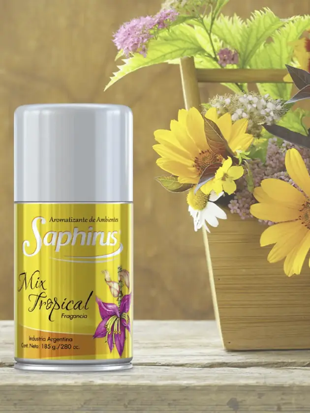Desodorante Ambiental Saphirus Aerosol Mix Tropical 280cc