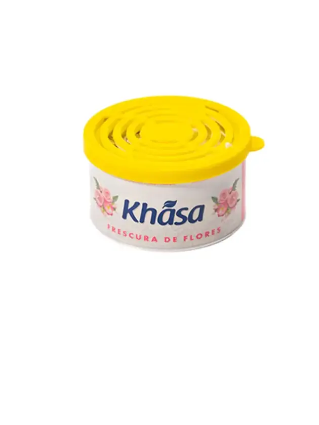 PERFUME AUTOMOTIVO KHASA FRESCURA DE FLORES.