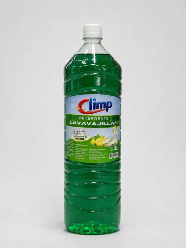 Detergente para cubiertos Limón, 2L CLIMP