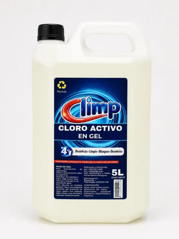 Lavandina en Gel 5Lt, CLIMP