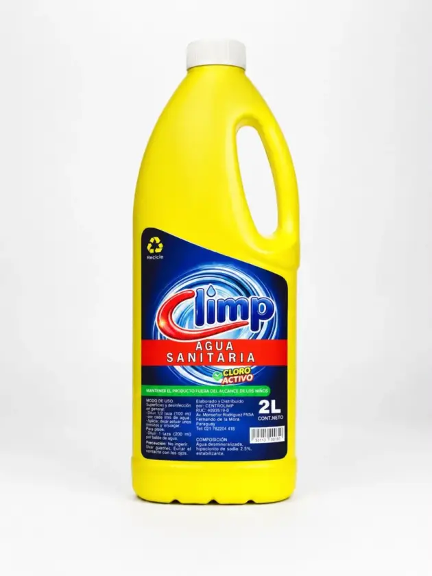 Lavandina liquido  2Lt, CLIMP.