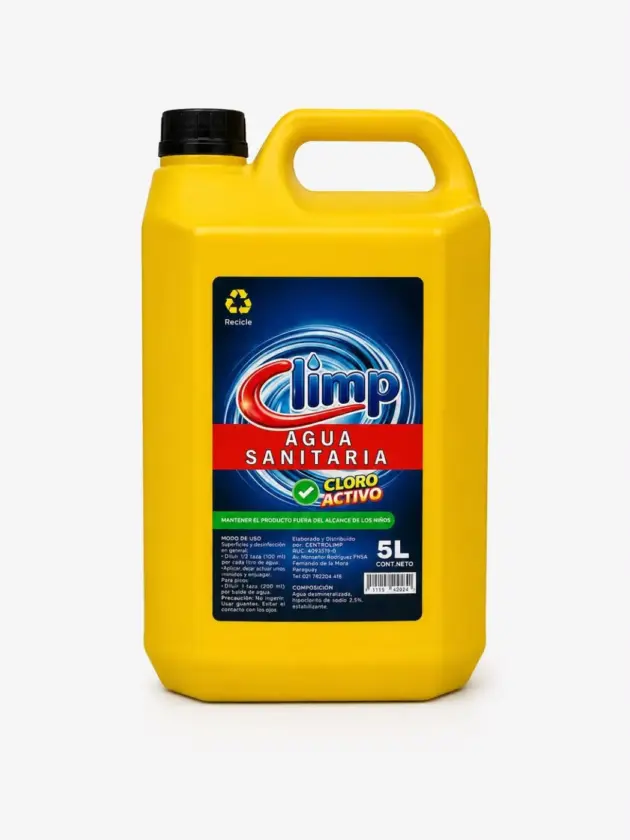 Lavandina liquido 5Lt, CLIMP.