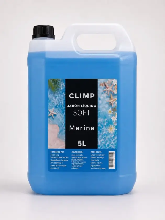 Jabón Líquido Tocador Marine, 5Lt CLIMP