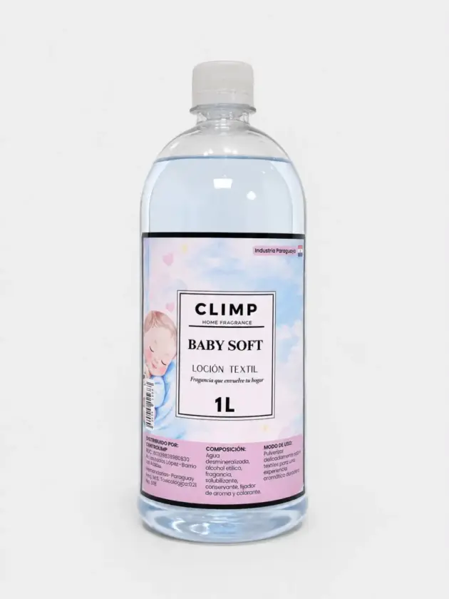 Loción para Telas CLIMP - BABY SOFT, 1Lt