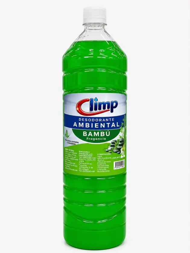 Desodorante de Ambiente CLIMP, BAMBU 2Lt.