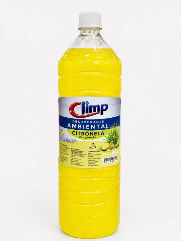Desodorante de Ambiente CLIMP, CITRONELA 2Lt.