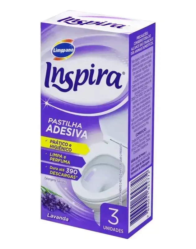 Adhesivo Inspira Sanitario Lavanda, 3und.