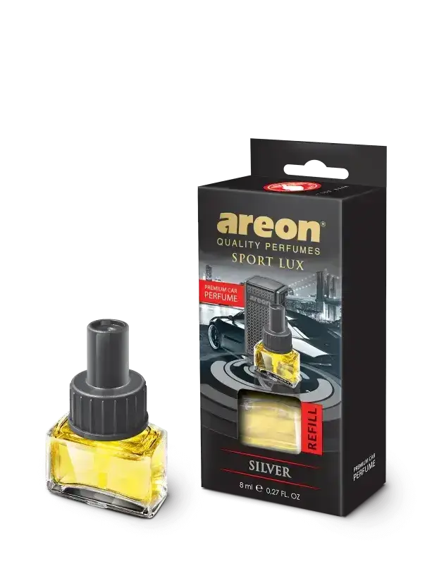 PERFUME AUTOMOTIVO AREON SILVER, Car Sport Lux Refill