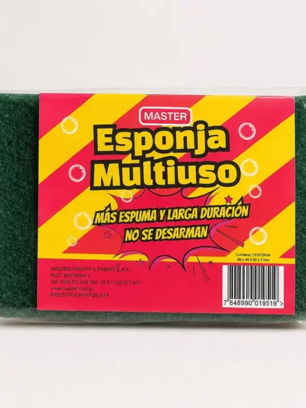Esponja multiuso Master
