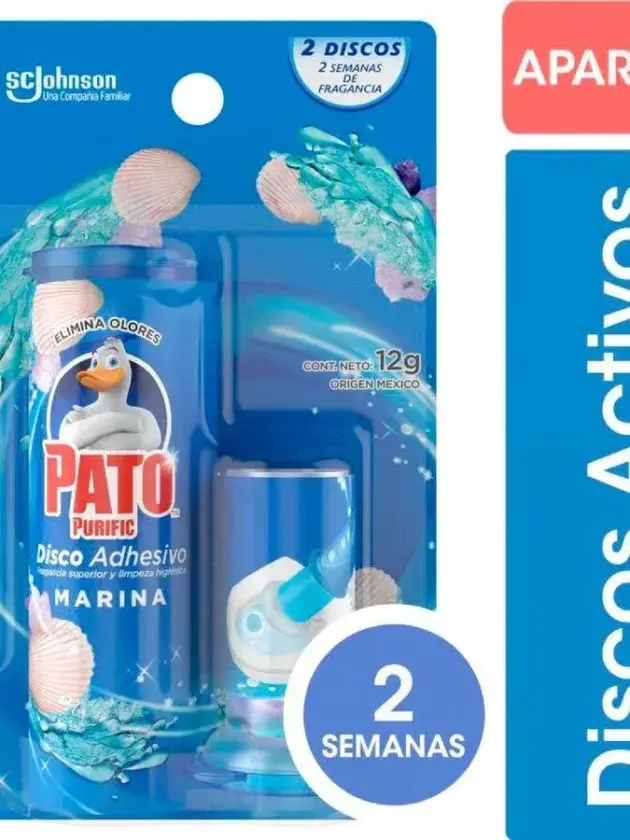 PATO Gel Adhesivo p/ Inodoro  Marina + Aplicador