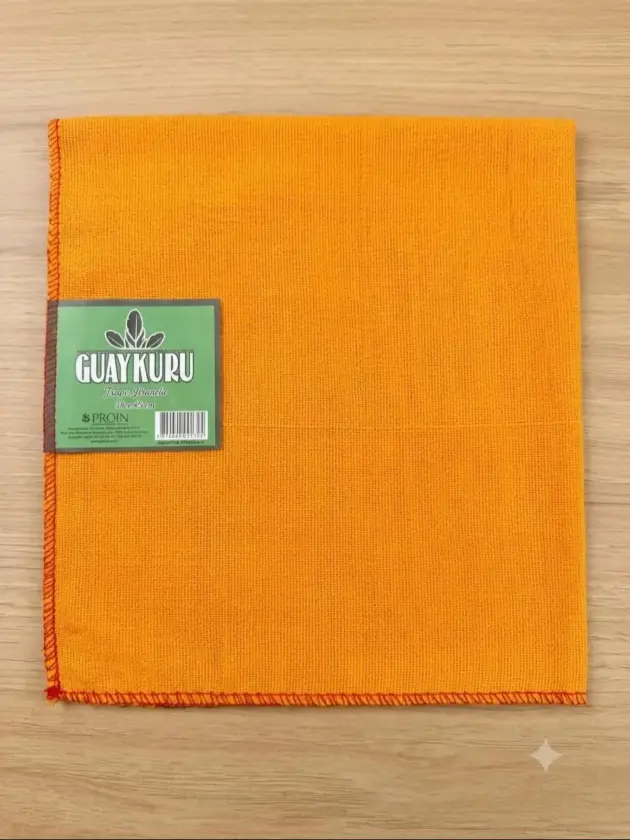 Trapo franela naranja