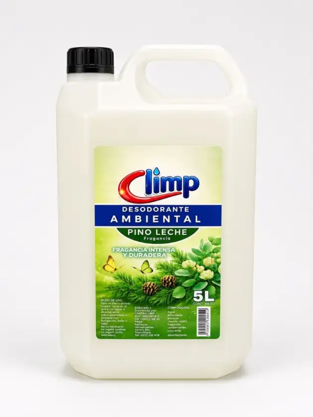 Desodorante para Piso CLIMP, PINO LECHE 5lt.