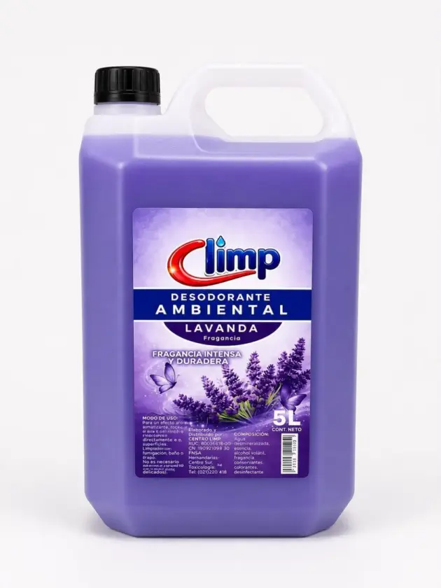 Desodorante para Piso CLIMP, LAVANDA 5lt.