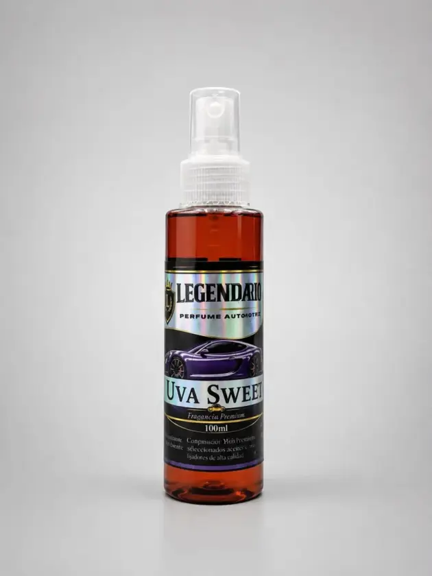 Perfume Automotivo LEGENDARIO UVA SWEET, 100ml.