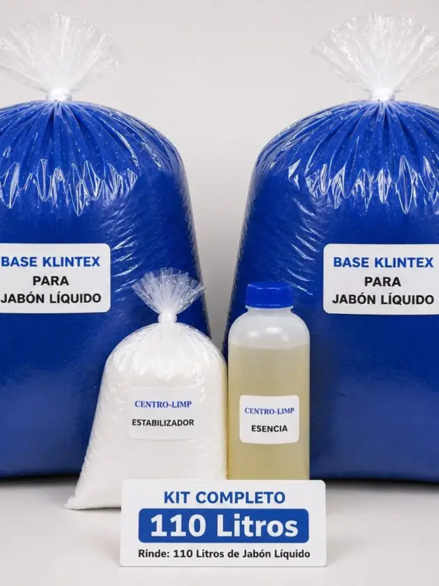 Kit Jabón Liquido  p/ 110L. Climp