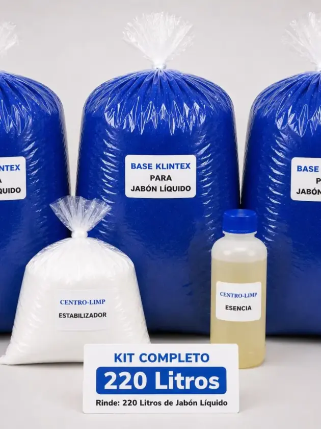 Kit Jabón Liquido p/ 220L. Climp