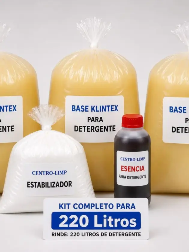 Kit Detergente p/ 220L. Climp