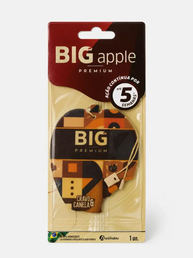 Perfume P/ Auto Colgante Canela, Big Apple