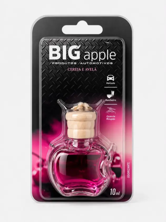 Perfume automotivo Big Colgante, Cereja e Avela.