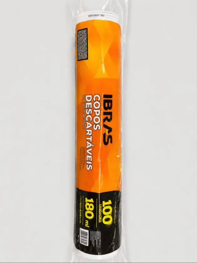 Vaso Descartable 180ml IBRAS
